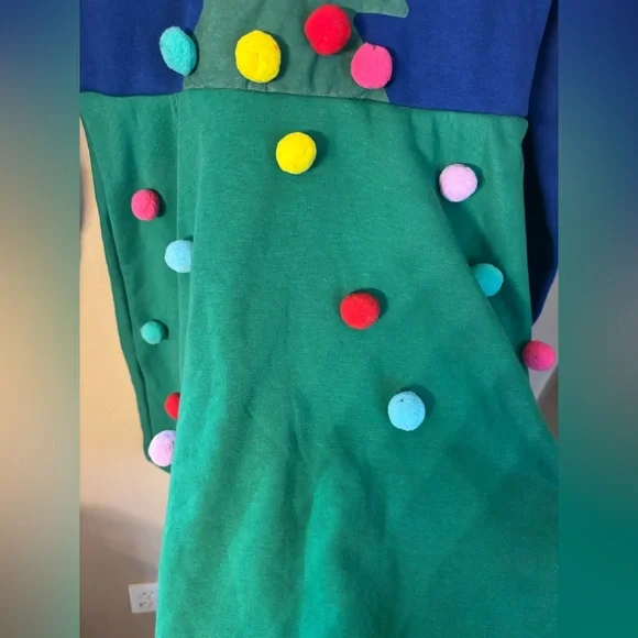 Mighty Fine Christmas tree dress women’s M - Picture 3 of 10